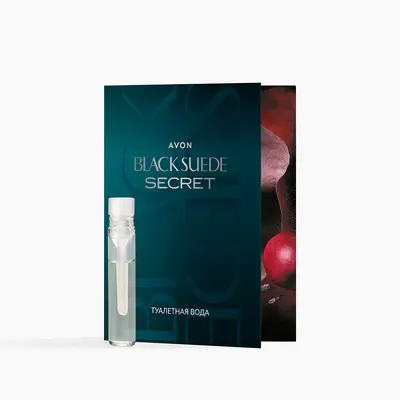 Туалетная вода Black Suede Secret для него — пробный образец, 0.6 мл